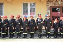 Uczestnicy obozu Młodzieżowych Drużyn Pożarniczych